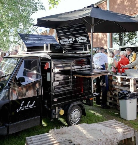 Mieten Sie den Food Truck von Hooked für Ihre Party